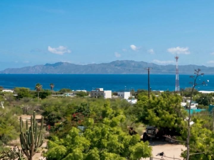 Rooftop view over the Sea of Cortez to Cerralvo Island